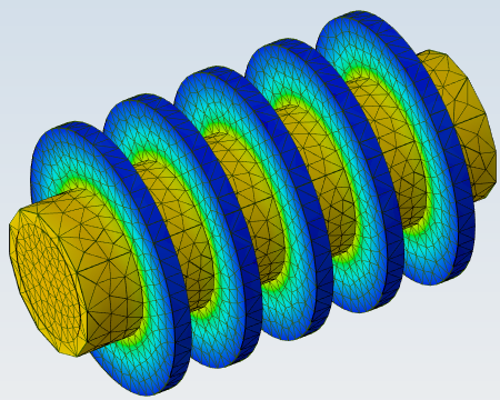 thermal model of a simple thermal engine