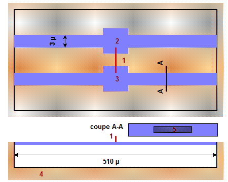 thermal conductivity of a nanotube measured with a wafer